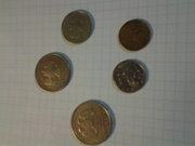 продам современные монеты в рязани. 2003года 1997 и1998годов.